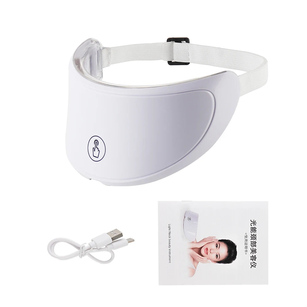 2 pieces 7-Color LED Face & Neck Light Therapy System