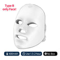 Wireless 7 Colors LED Face & Neck Skin Tighten Rejuvenation Facial Neck Mask