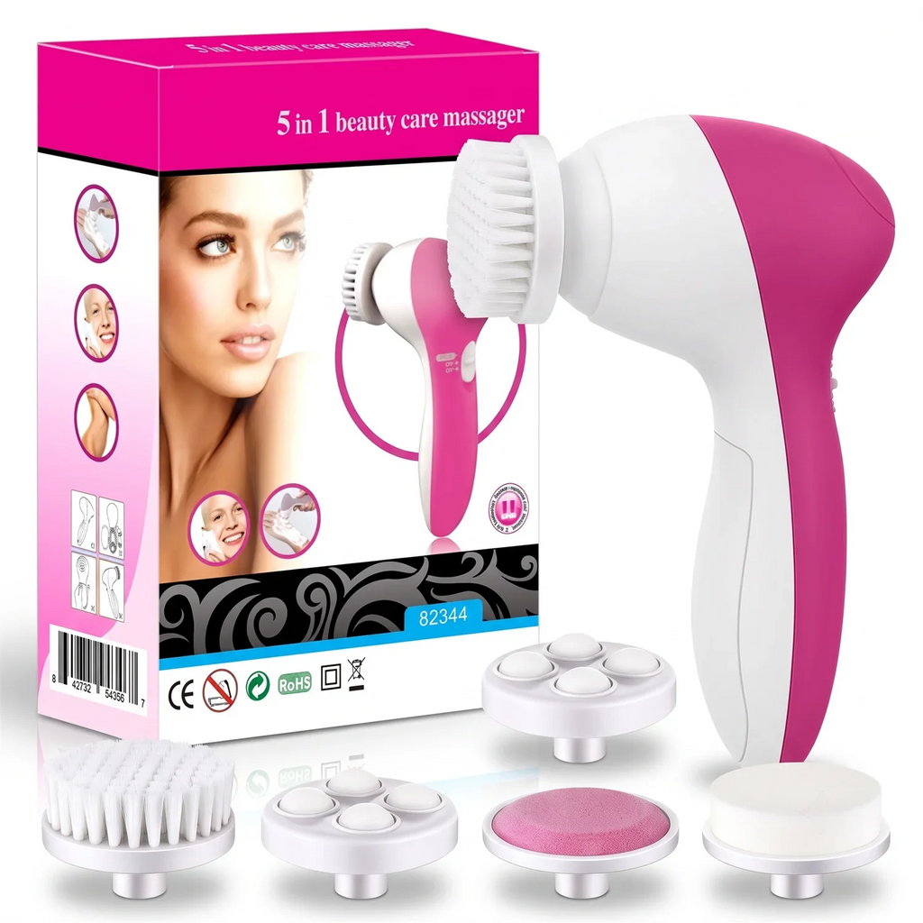 5-in-1 Electric Facial Cleansing Device