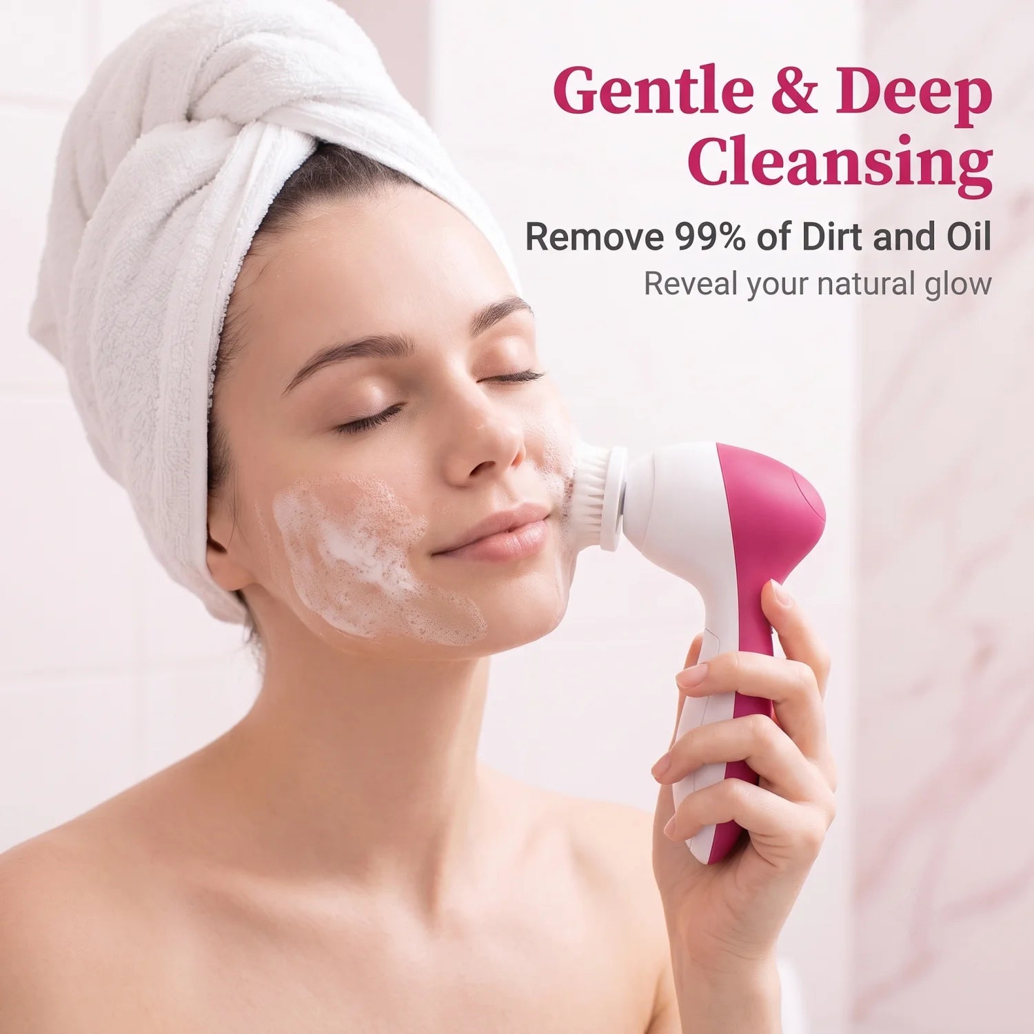 5-in-1 Electric Facial Cleansing Device