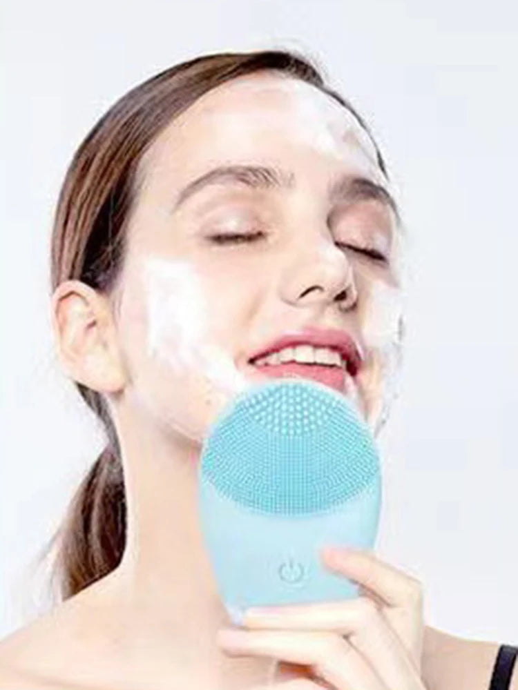 Waterproof Deep Cleansing Face Brush
Electric Silicone Facial Cleanser