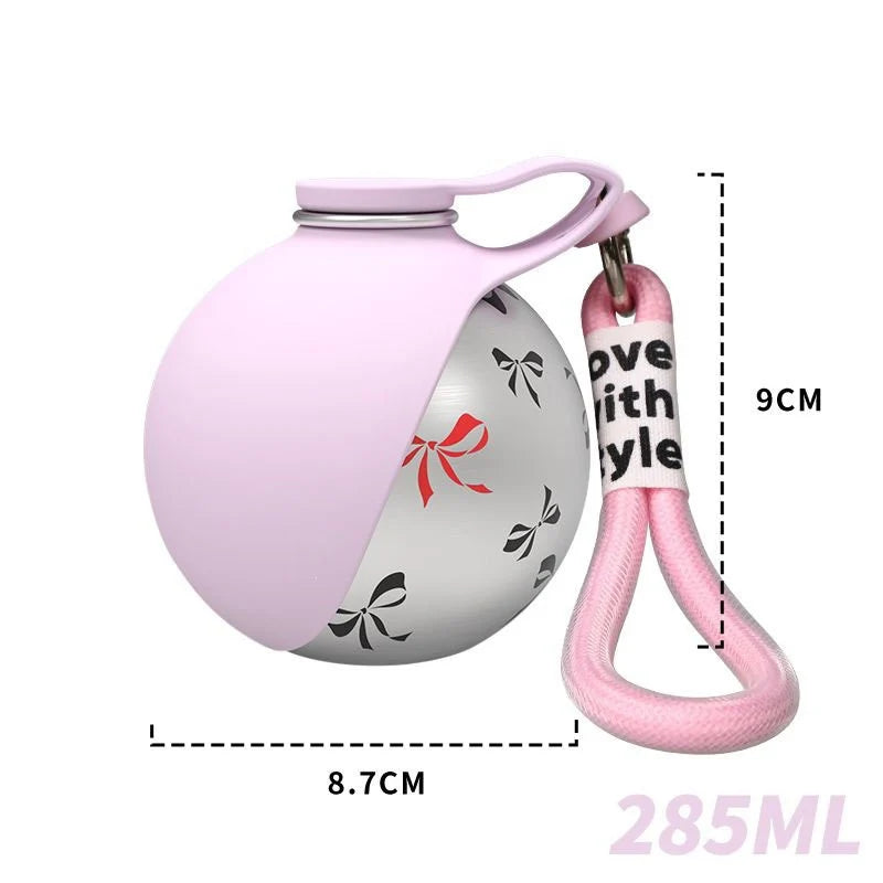 3 in 1 Portable Pet Water Bottle New 400ml Dog Water Dispenser with Poop Bag Container Leakproof Dog Drinking Bottle