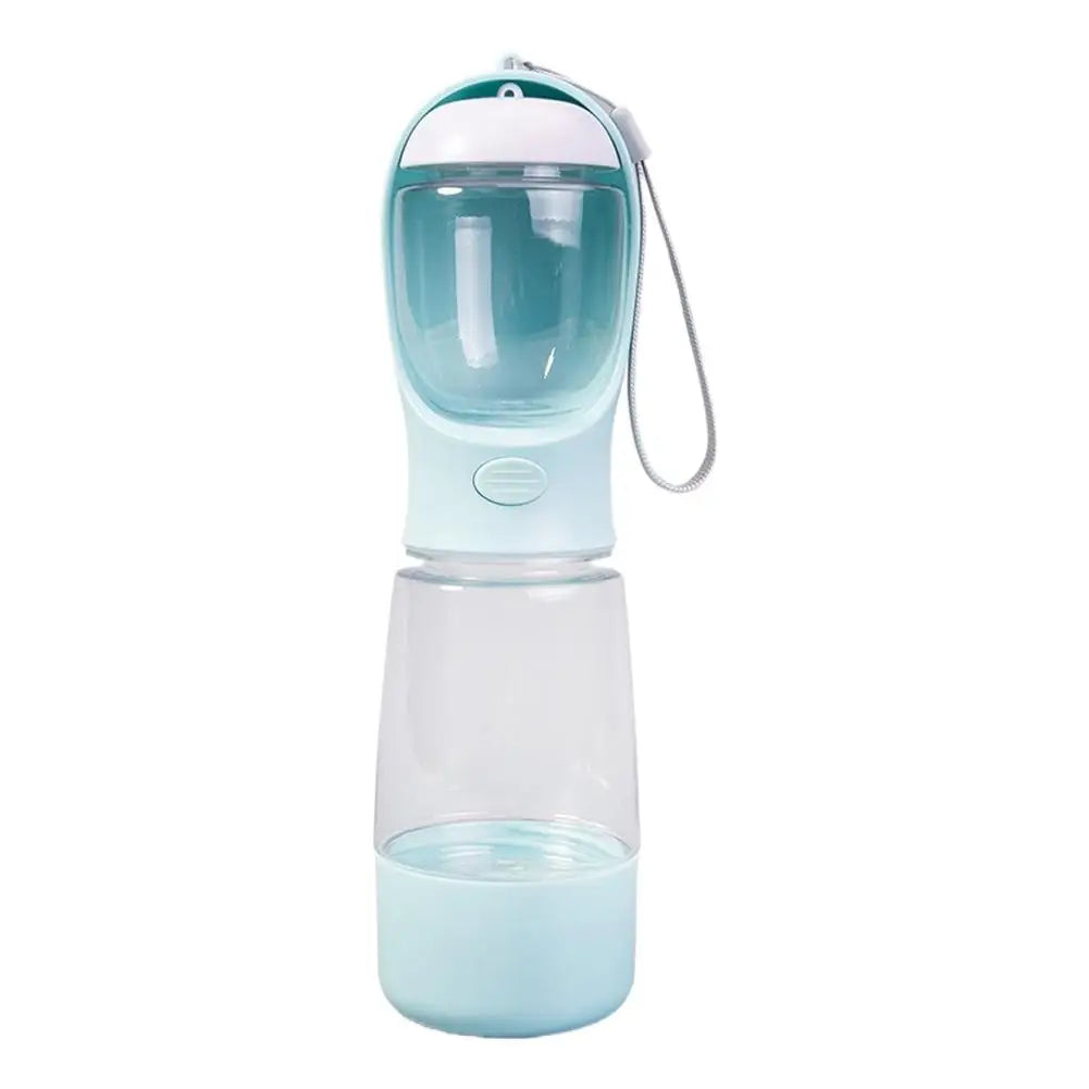 3-in-1 Portable Dog Water Bottle with Collapsible Food & Water Bowl