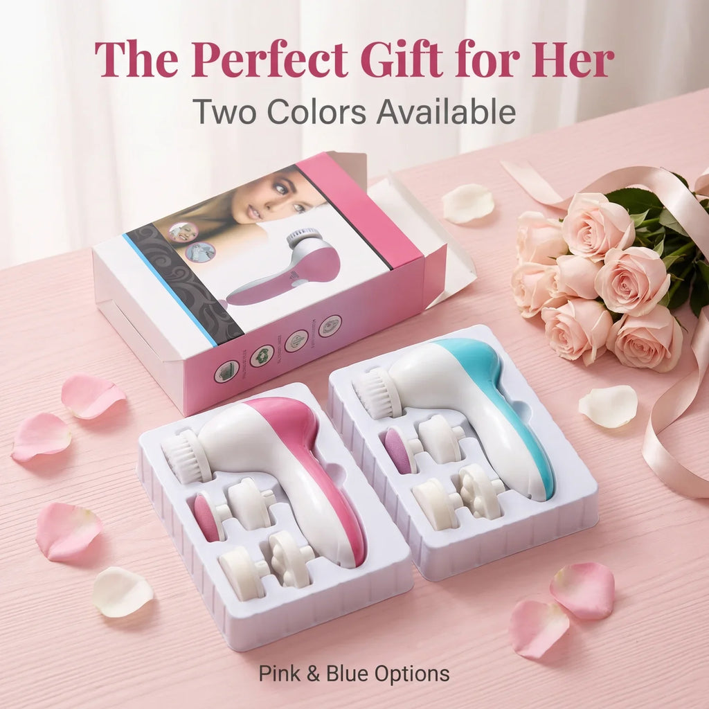 5-in-1 Electric Facial Cleansing Device
