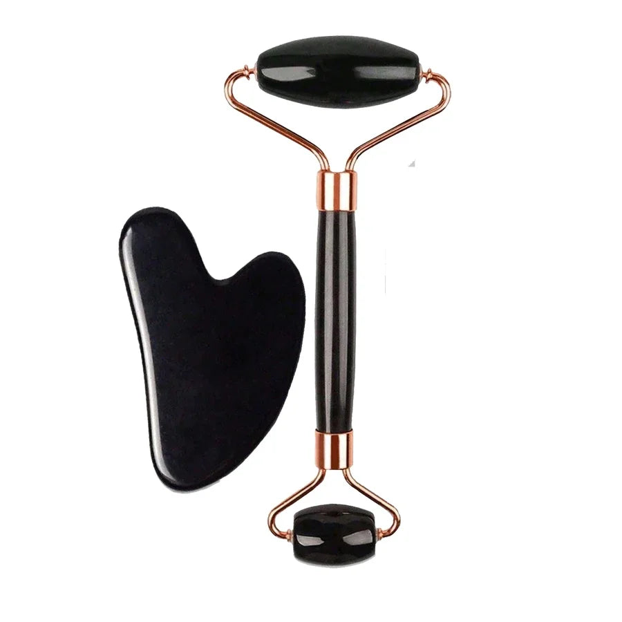Ice Face Roller & Gua Sha Set – Facial Massage, Cooling & Skincare Tool