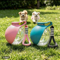 3 in 1 Portable Pet Water Bottle New 400ml Dog Water Dispenser with Poop Bag Container Leakproof Dog Drinking Bottle