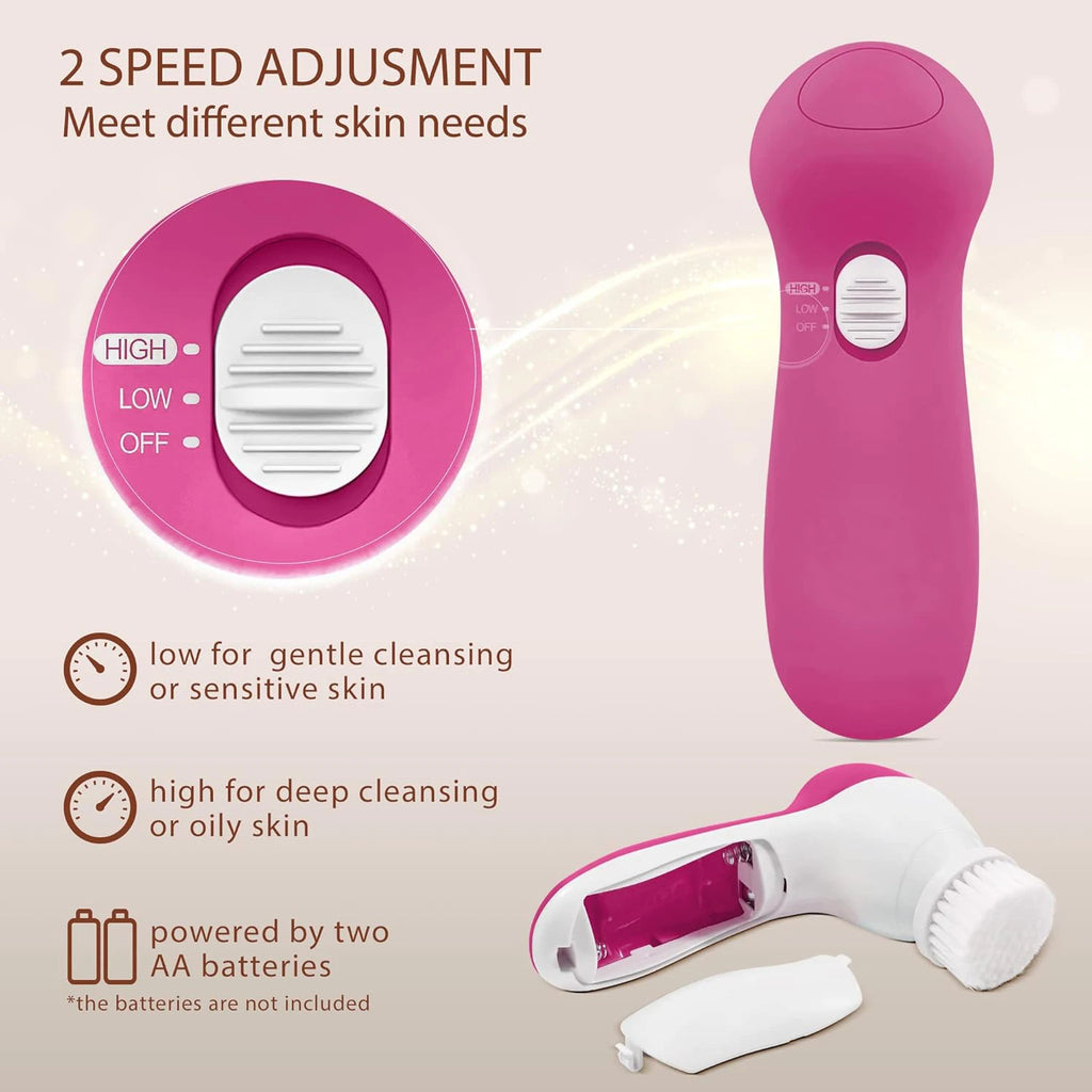 5-in-1 Electric Facial Cleansing Device