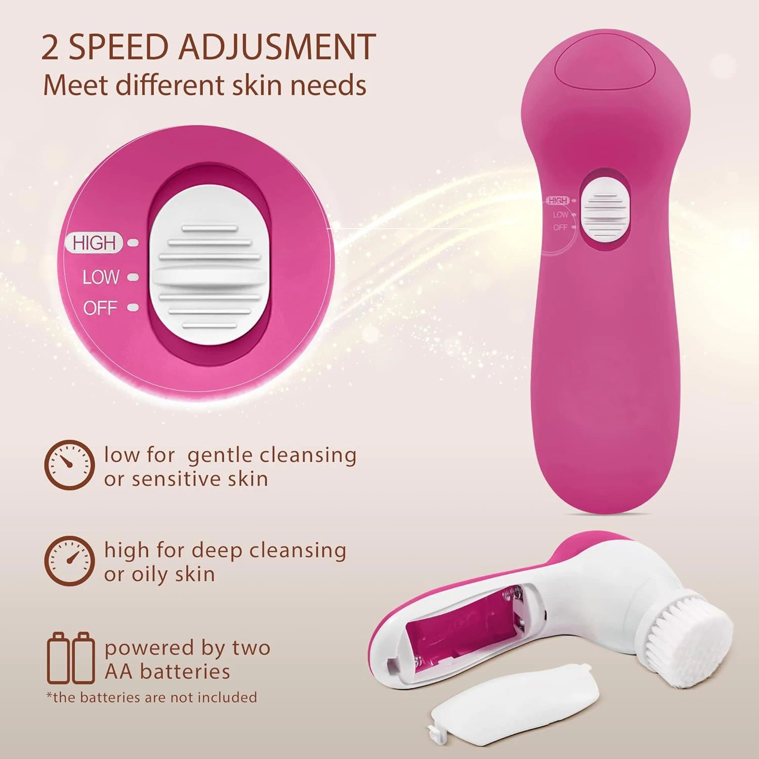 5-in-1 Electric Facial Cleansing Device