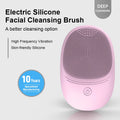 Soft Silicone Electric Facial Cleansing Brush